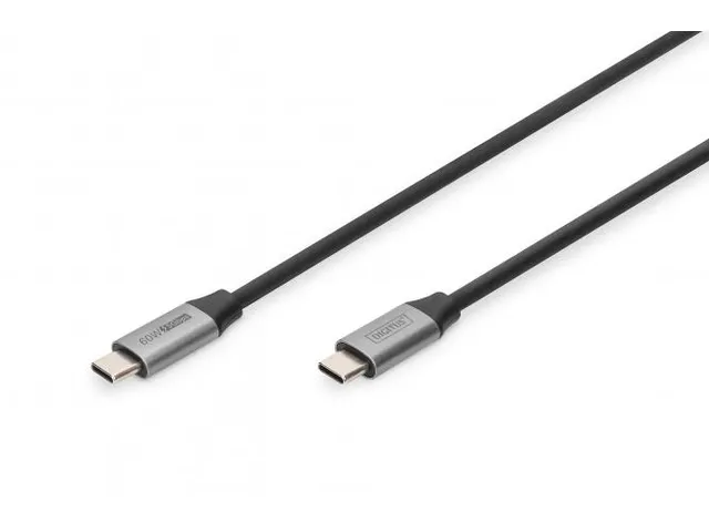 USB-C naar USB-C PD60W Gen1 USB3.0-aansluitkabel 1m / 4K@60Hz