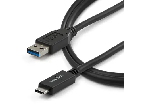1 meter USB-A naar USB-C laadkabel USB 10Gbps 3A Charge & Sync M/M