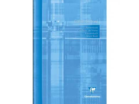 Cahier de bord enseignant A4 72 pages 110g multilingue assorti
