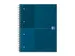 Spiraalblok Oxford International Notebook A4+ lijn Petrol Blauw