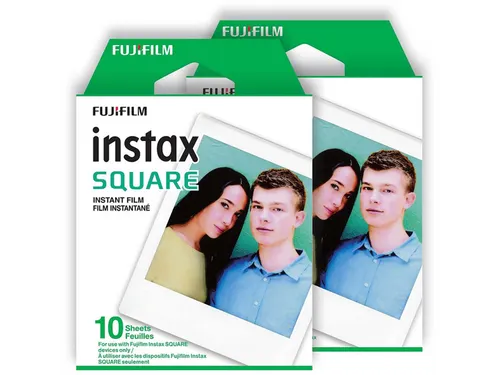 FujiFilm 16921634 Instax Square 10x2 Instant Film Pack