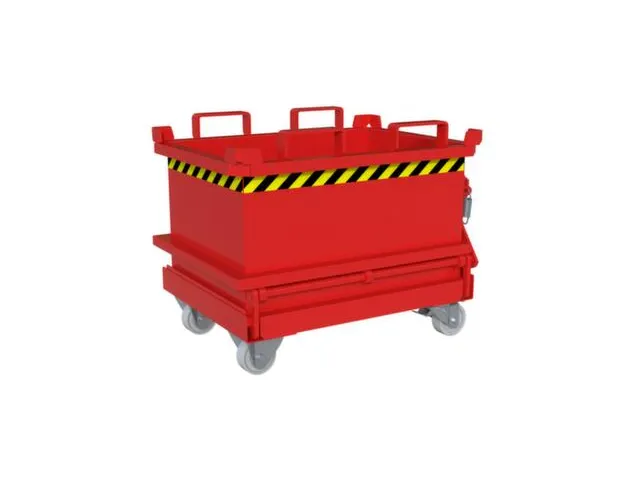 mini-bodemklepcontainer,HxLxB 625x600x800mm,0,13m³,inrijbeugel,staal