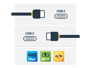 StarTech.com 4 Meter USB-C Laadkabel Opladen & Synchroniseren - 5