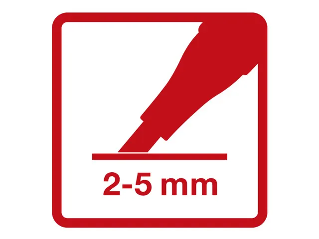 Markeerstift Eberhard Faber mini glitter pastel etui 5 stuks