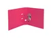 Classeur à levier PVC A4 dos de 70mm. - Framboise
