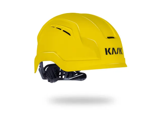 Kask Zenith-X BA Air veiligheidshelm, geel, per stuk, geventileerd