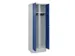 locker voor scheiding van kleding,HxBxD 1950x600x500mm,2vak