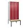 Z-garderobekast,HxBxD 2120x900x815mm,6vak,vak B 300mm,draaigrendel