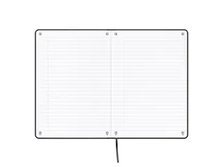 Notitieboek Oxford Signature A5 lijn 80vel zwart - 6