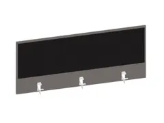 baliepaneel v. bureau aanbouw achter B 1200mm MP-lichtgrijs beige