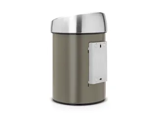 Wandafvalemmertje Touch Bin 3 Liter Platinum - 3