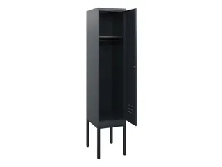 locker,HxBxD 1950x400x500mm,1vak,vak B 400mm,cil.-slot,voetonderstel - 1