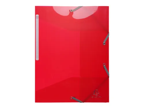 Iderama Elastomap A4 3 Kleppen Polypropyleen Assorti Kleuren