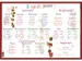 Bureauonderlegger Aris 42 x 30 cm Vervoegingen 1e groep FR