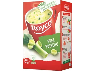 Royco Minute Soup Classic Prei Doos 25 Stuks - 1