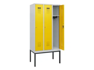schoollocker,HxBxD 1950x900x500mm,3vak,vak B 300mm,cil.-slot - 1