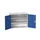 universele kast,HxBxD 900x1300x550mm,2xStalen bodem,draaigrendelslot