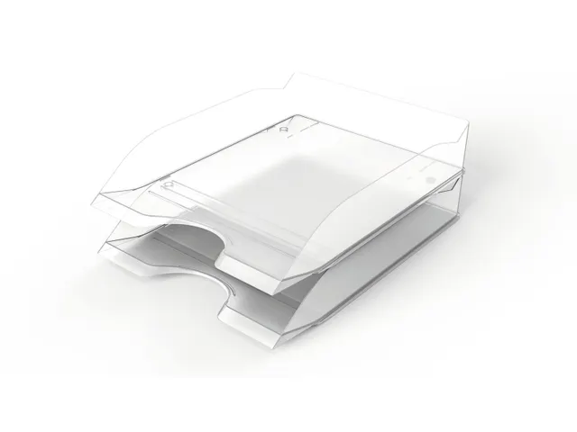 Brievenbakje Stapelbaar Basic A4 Transparant