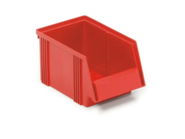 magazijnbak,HxBxD 130x149x250mm,2,7l,PP,rood