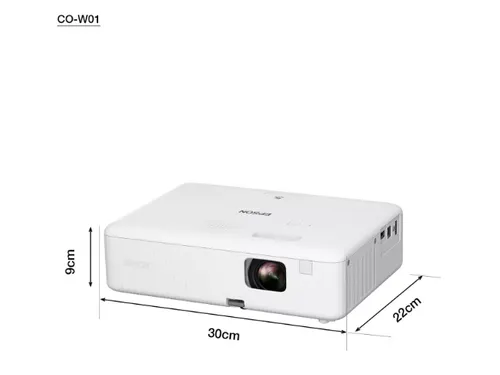 Projector Epson CO-W01 WXGA 3LCD-technologie Wit
