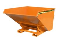 Kiepbak 1103x1570x1720mm 1.7m³ Afrolmechaniek Gelakt Ral2000