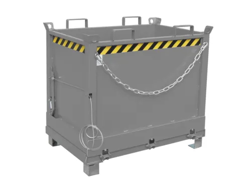 klapbodemcontainer,HxLxB 1145x840x1245mm,0,75m³,hijsogen,vorksloffen