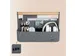 Draagbare Bureau Organizer, Met Handvat, Vilt, Grijs