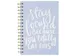 Carnet de notes spirale Stay Focused ligné 15x20cm
