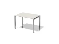 In hoogte verstelbaar bureau,HxBxD 650-850x1200x800mm,blad grijswit