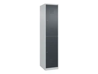 dubbeldekse locker,HxBxD 1850x400x500mm,1x2vak.,vak B 400mm - 1