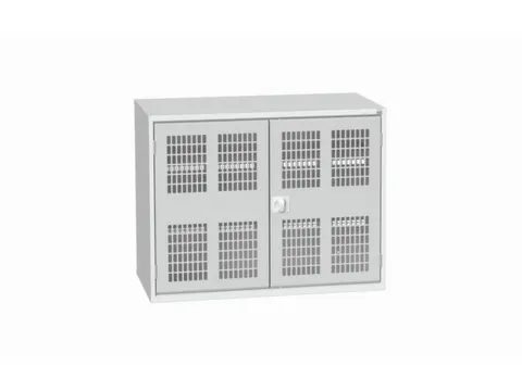 universele kast,HxBxD 900x1300x550mm,2xStalen bodem,draaigrendelslot