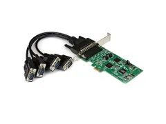 PCI Express PCIe seriële combokaart met 4 poorten