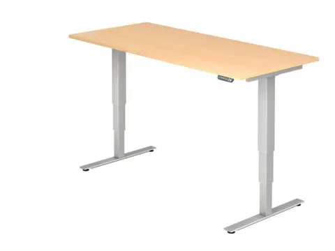 Elektrisch in hgte vst. zit-sta-bureau,HxBxD 630-1270x1800x800mm