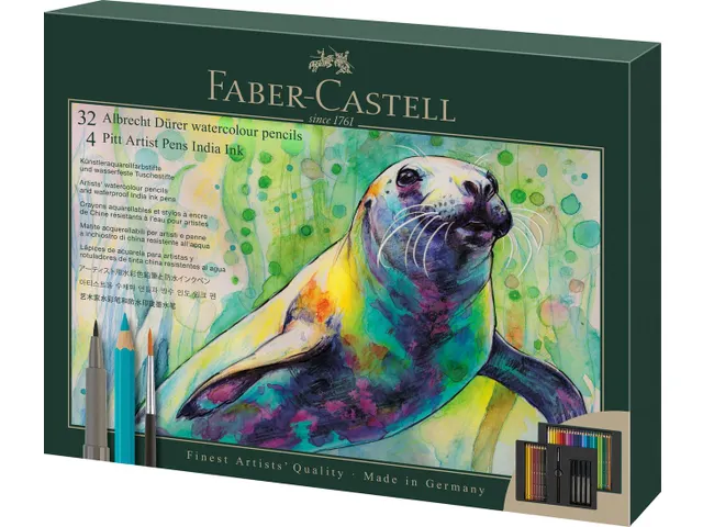 Aquarelpotlood Faber-Castell Albrecht Durer & Pitt Artist Pen 37-delig