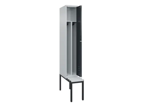 locker voor scheiding van kleding,HxBxD 2120x300x815mm,1vak