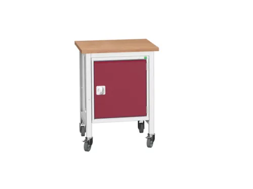 werkbank,verrijdbaar,HxBxD 930x700x600mm,multiplexblad