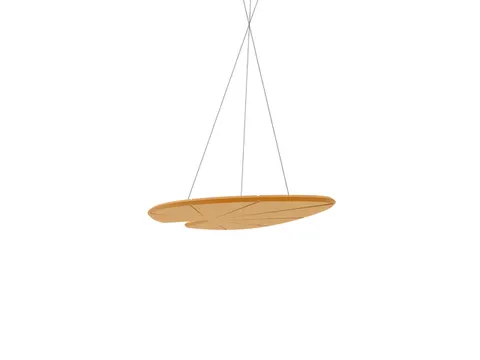 Plafondpaneel Rocada Forest 90x120 cm horizontaal oranje