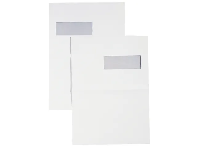 Envelop Hermes 229x324mm Venster Links 40x110mm Zelfklevend