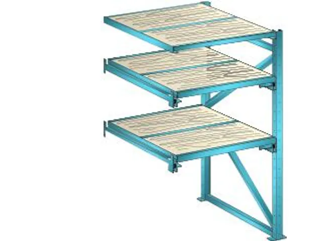 rayonnage extensible pour charges lourdes,HxlxP 2000x1290x1260mm