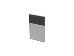 baliepaneel bureau aanbouw rechts MP-lichtgrijs BN8010-antraciet 800mm