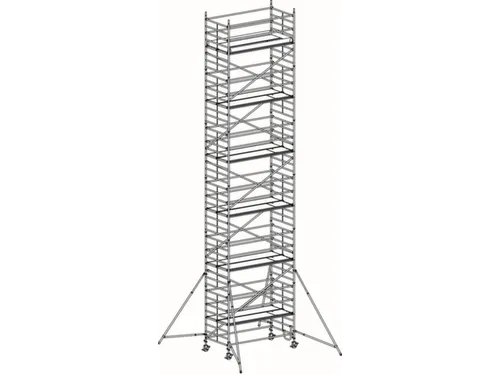 rolsteiger,reik H 13,4m,steiger H 12,64m,6platform(s),m. luik