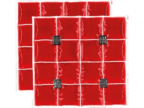 Inuteq COOLPAC 29˚C PCM Koelpad 1362012916 Rood set van 2