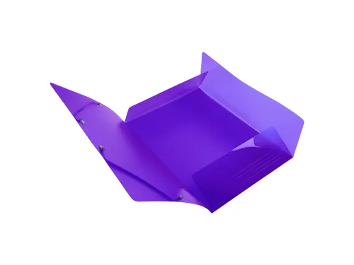 Iderama Elastomap A4 3 Kleppen Polypropyleen Assorti Kleuren