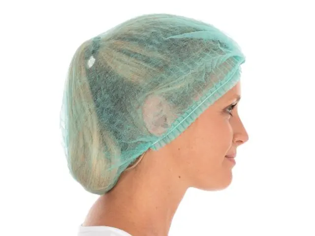 Franz Mensch Hygonorm 121072 Clip cap Haarnetje 55cm Groen 1000 stuks