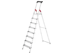 veiligheidsladder,eenzijdig,8 XXL treden,Stand H 1,72m,balk L 2,56m