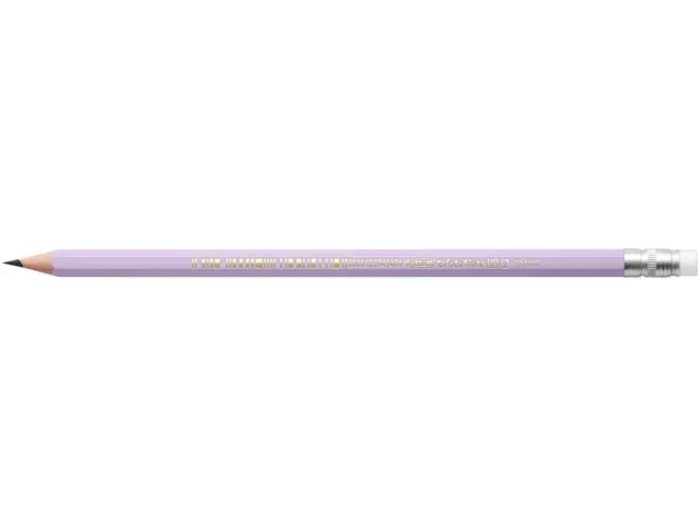 Potlood Bic Evolution HB met gom pastel assorti