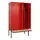 PBM-locker met bank,HxBxD 2120x1200x815mm,4vak,vak B 300mm