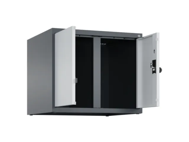 opzetkast,v. locker voor scheiding van kleding,2vak.,vak B 300mm