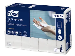Tork 100289 Xpress Handdoek Premium H2 I-vouw Soft 2-laags 3150 stuks - 3