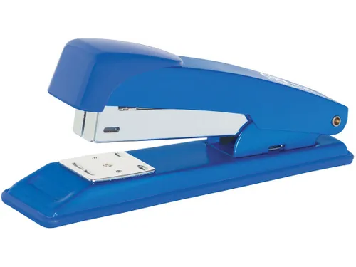 Nietmachine metaal voor nietjes nr. 24/6, 26/6 30 vel 60mm blauw
